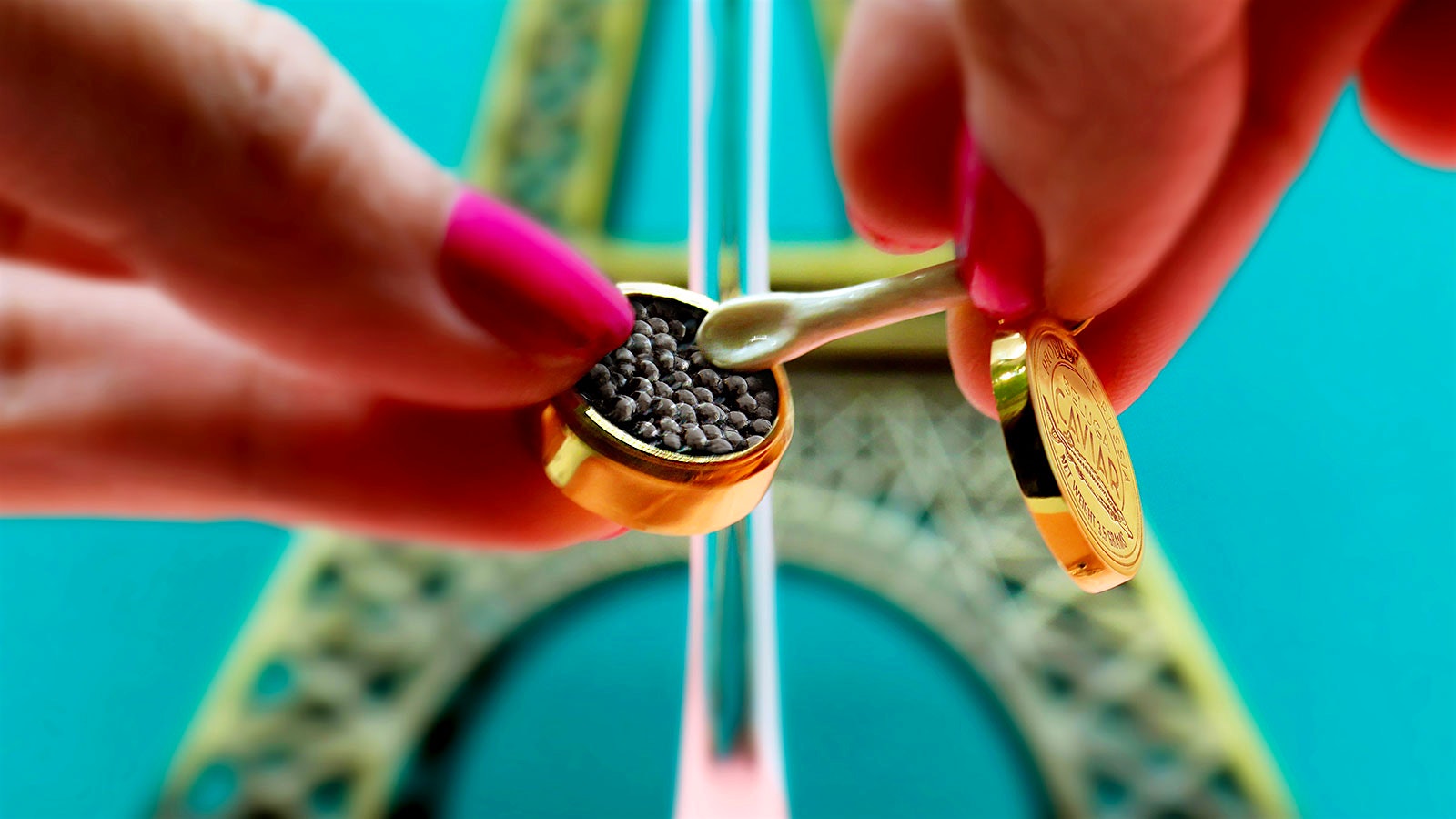 Jet Set's Candy Caviar Charm